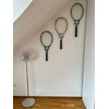 Clipboart® 360° Tennis Racket Wall Mount Holder Wall Mount Tennis
