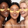 Going Bananas Reusable Silicone Under Eye Patches, Standard, 2 Pairs