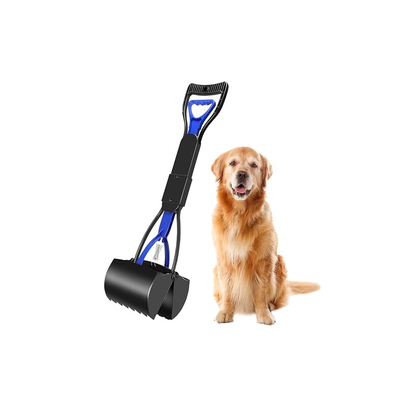 ALAYSTAR Premium 60cm Long Handle Dog Pooper Scooper Durable, Ergonomic