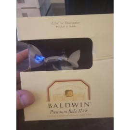 BALDWIN NEW BALDWIN BATH COLLECTION PREMIUM ROBE HOOK 3415-112 Venetian Bronze