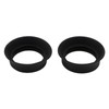 2 Pcs Scope Eyepiece Eyecup Foldable Soft Rubber Eyepiece Cover
