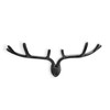 SPI Home 51130 Rustic Antler Black 14.5 x 6 Inch