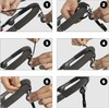 Stroller Hook, Multi-Hook, Stroller, Luggage Hook, 360° Rotation, Velcro Included,