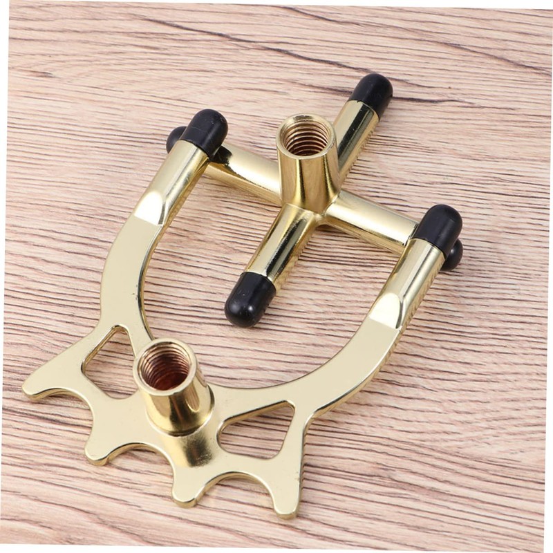 Sosoport Pool Bridge Head Accessory Snooker Stick Rack for Shots