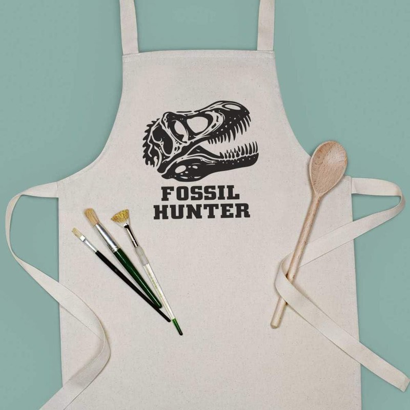 Azeeda 'Fossil Hunter Dinosaur Skull' Kid’s Cooking Apron (AP00070495)