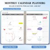 Monthly Planner 2025-2027, 2025 Calendar 24 Months Planner, JULY 2025