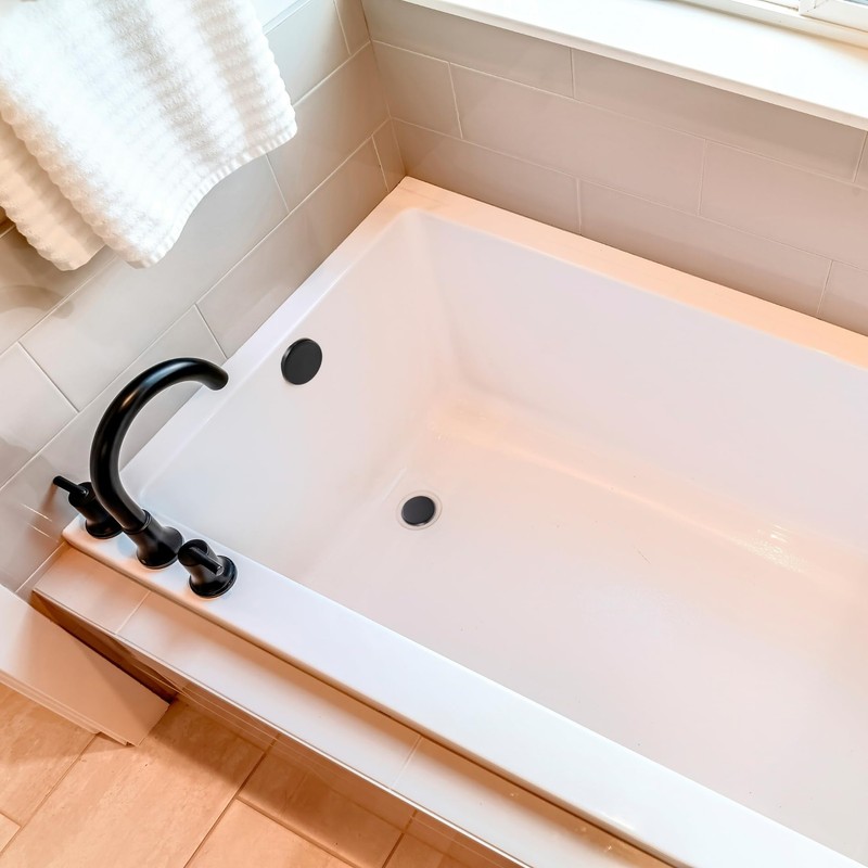 Westbrass A398RK-50 1-1/2" NPSM Coarse Thread Mushroom Tip-Toe Bathtub Drain