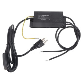 Neon Light Transformer Power Supply Rectifier Kit Walfront 7.5KV 30mA 110V Black Neon Transformer Power Electronic Neon Light Signs Bar Lights Rectifier Kit US Plug
