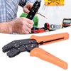 Crimping Tool Ratchet Pliers Terminal Wire Crimper Hand Operated Supplies