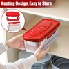 Batter Bowl with Lid, 2-Pack Fish Batter Shaker, Better Breader