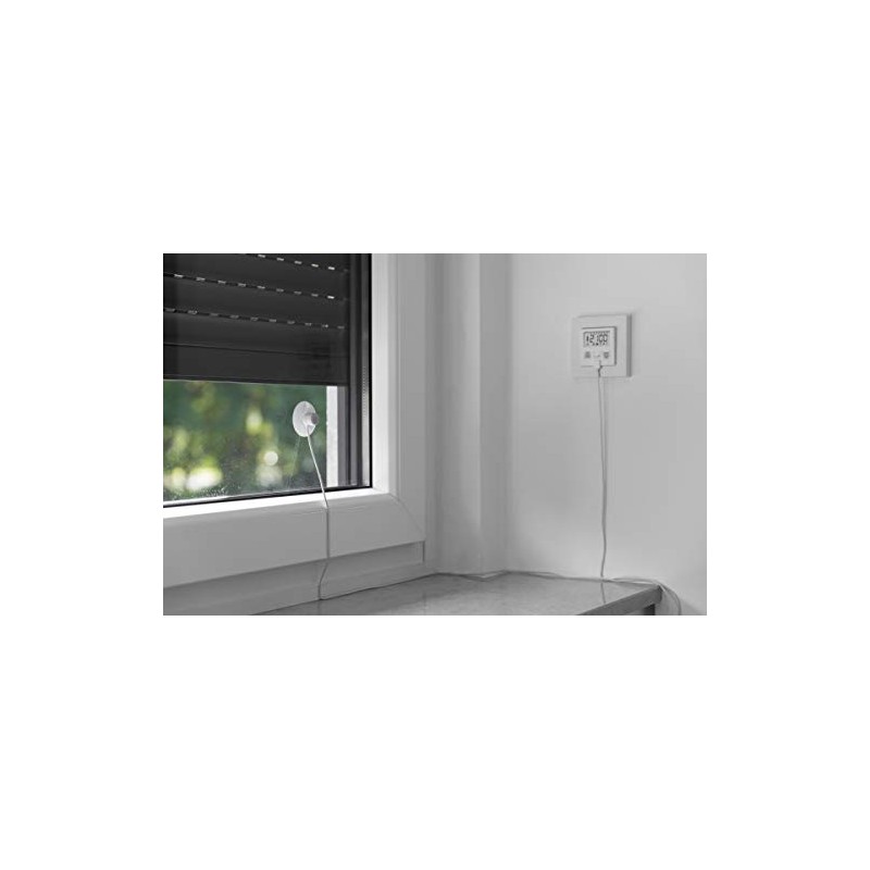 Schellenberg 25578 Solar Sensor Plus for Timer PLUS, White