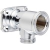 Kakudai Seated Faucet Elbow (Chrome) G1/2 External Thread Connection 646-800-13