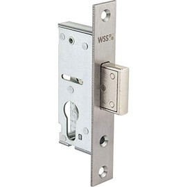 Window Lock to Lock/Backset 30 mm/Cuff 150 mm Flat Stainless Steel, Pack of 1