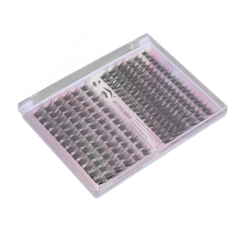 126 Clusters DIY Lash Extensions Kit D Curl Fluffy Individual