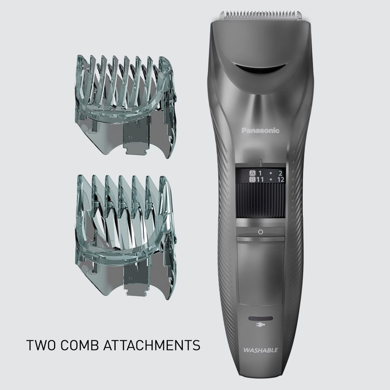 Panasonic Performance Hair Clippers with 2 Attachments and Adjustable Length