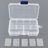 Mini DIY 8-Compartment Multipurpose Organizer Case 7ea