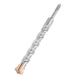 Hilpaty SDS Plus Hammer Drill Bit 25 x 250 mm, Professional Masonry Drill with 4 Carbide Cutting Edges for Drilling in Stone, Concrete, Natural Stone, Brick Wall
