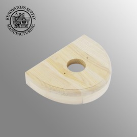 Renovators Supply Manufacturing High Tank Pull Chain Toilet Conversion Kit with Dark Oak Wooden Flat High Tank 59 in. to 74 in. Adjustable Height Chrome Z Pipe