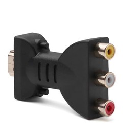 HDMI to 3 RGB/RCA Video Audio Adapter Digital Signal AV Component Converter HDMI to 3 RCA Full HD Video 1080P AV Scart Composite Converter Adapter