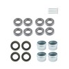 labwork 4 Set Trailer Bearing Kit L44649/L44610 and 12192TB Seal