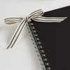 ANGEL & DOVE Luxury Black A5 Memory Book with Ribbon