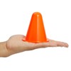 Juvale 50 Pack Mini Cones for Classroom, Small Sports Markers