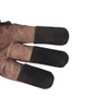 ArcheryMax Handmade Brown Leather Three Finger Archery Gloves