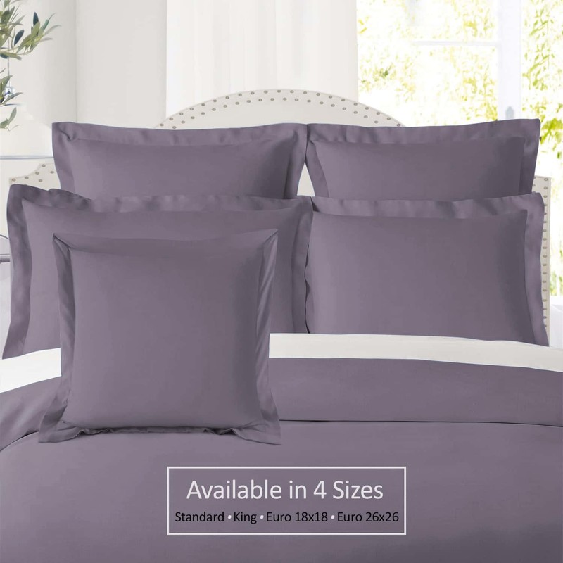 Nestl Soft Pillow Shams Set of 2 - Double Brushed