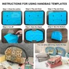 IJIJIJ 5Pcs Boxy Bag Making Templates for DIY Sewing Enthusiast