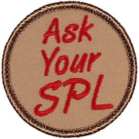 Ask Your SPL Patrol Patch - 2" Round!