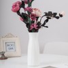 Reusable Plastic Flower Vase Imitation Ceramic Decorative Container for Flower