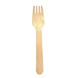 100 Organic Wooden Forks