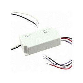 ERP Power ESS015W-0700-18 CC LED Power Supply 120-277 Vac, 87% eff., Rectangular ESS Plastic Case, Forward/Reverse Phase & 0-10V dimming, 1-100% dim Range, 12.6 W max, 700 mA Iout, 10-18 V Vout