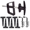 GEDSIOLD Double Door Shed Hardware Kit -Includes Window and Door/Window
