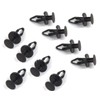 10 x Plastic Trim Clips Bumper Wheel Arch Lining Kuga