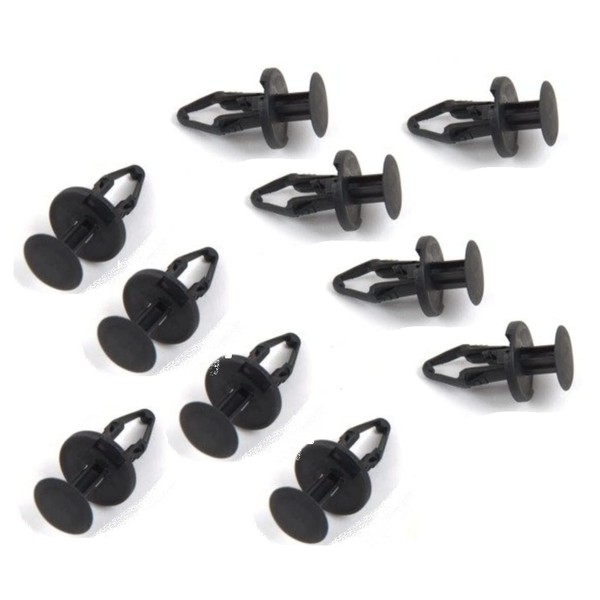 10 x Plastic Trim Clips Bumper Wheel Arch Lining Kuga
