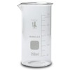 Glass Tall Form Beaker Set, 5 Sizes - 50, 100,