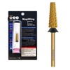 MagiBling 16mm Long Tapered Barrel Nail Drill Bits, 3/32'' Professional