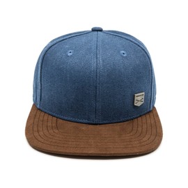 Hand und Feuer Snapback Cap Casual Business One Size, darkblue