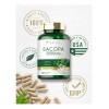 Bacopa Monnieri 2000 Mg Suplemento Sin Gluten 180 Capsulas Sabor