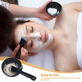 Baluue Juego De 1 Set De Tazones De Silicona Para Mezclar MáScaras Faciales, Incluye Aplicador Y Herramientas Diy Para Mascarillas, Ideal Para CosméTi