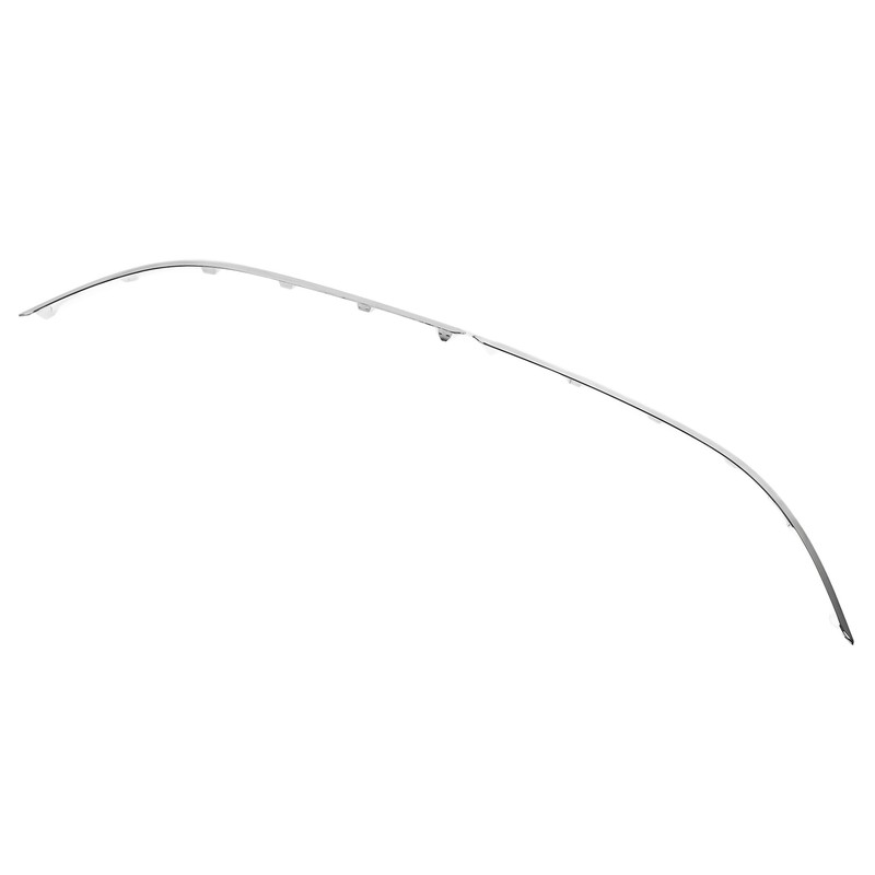 2pcs Front Bumper Lower Chrome Molding Trim Replacement For Benz