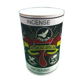 Original Botanica 7 African Powers Incense Powder Spiritual Healing Cleansing Protection Smudge Powdered Incense for Love, Money, Good Luck