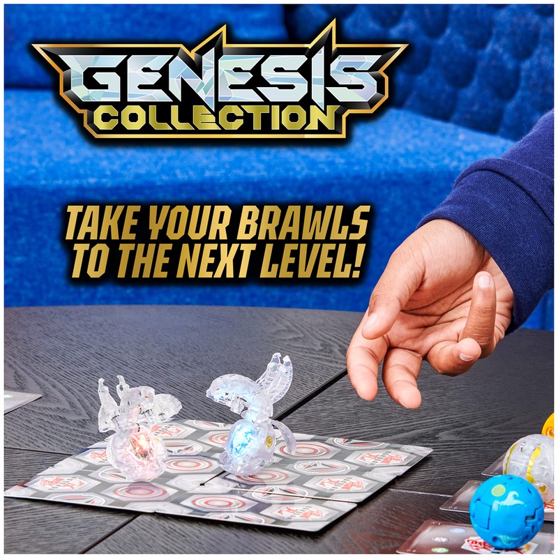 Bakugan Evolutions Genesis Collection Pack - 2 Light Up Action