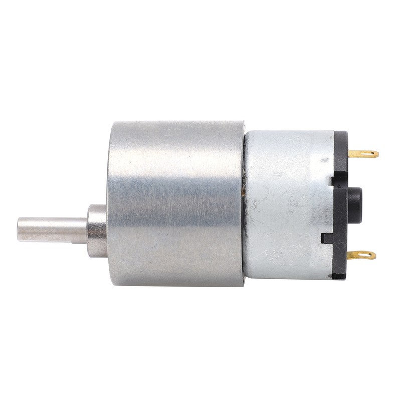 DC Motor 12V 12RPM Reducer Shaft SelfLocking Geared Motor for