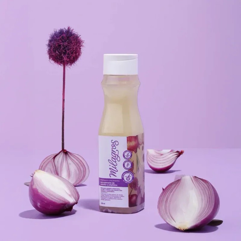 Shampoo De Cebolla Y Peptidos Milagros