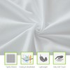 ILAVANDE King Size Sheets Set,Hotel Luxury Super Soft Microfiber Bed