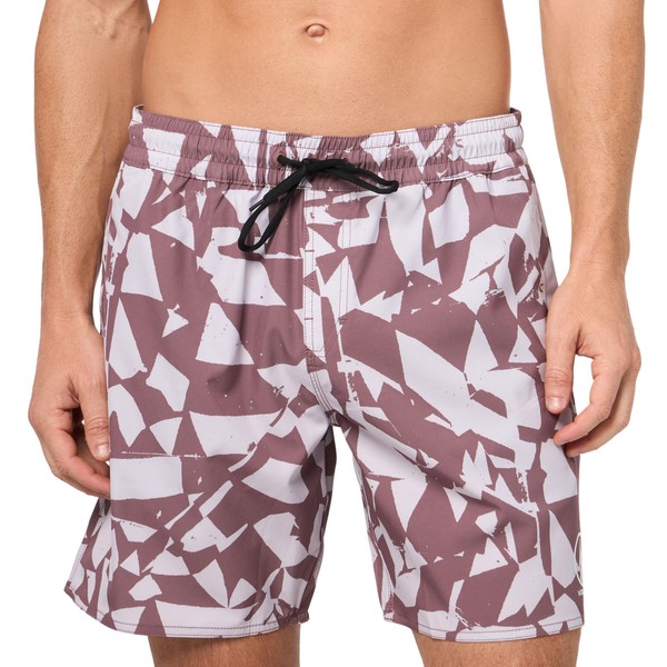 Volcom Men's 17" Swim Surf Trunk Boardshort, Nirvana, X-Large