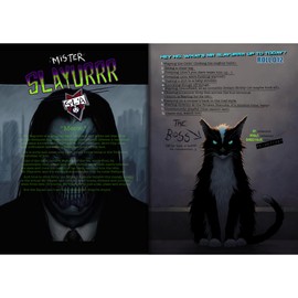 Nightfall Games: SLA Borg - Hardcover RPG Book, Comedy Sci-Fi Horror Missions, Tabletop Role Playing Game, Compatible with Mork Borg, 122 Page Book