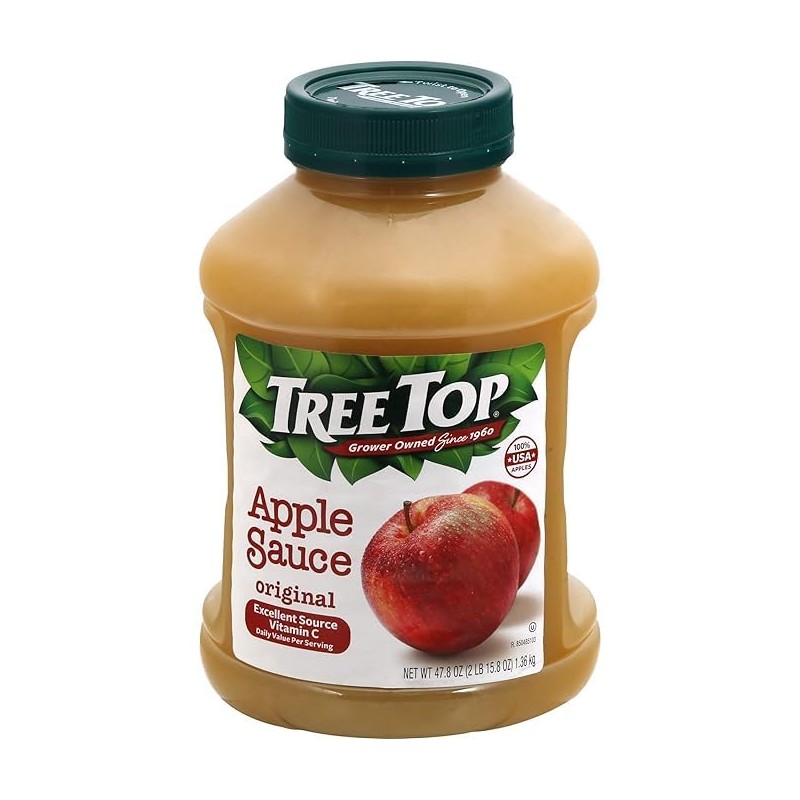 Generic Tree Top Original Applesauce, 47.8 oz (pack of 4)
